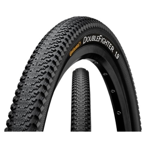 Continental Double Fighter III buitenband 26 x 1.90" / 50-559 zwart