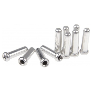 Anti-rafel nippel ø1.2mm aluminium - zilver (100