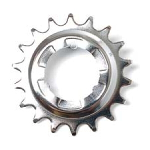 Tandwiel 18T Shimano interne naaf - zilver