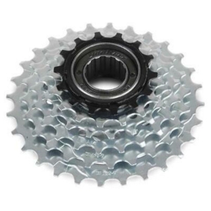 Sunrace MFM20 freewheel 6-speed zilver 14-28t