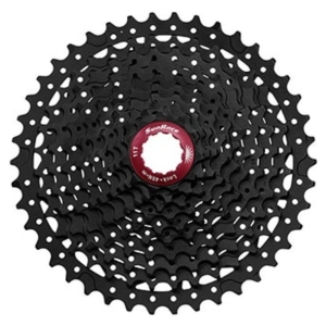 Sunrace CSMX3 cassette 10-speed zwart 11-42t