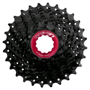 Cassette 11 speed CSRX1 11-36T - zwart/rood