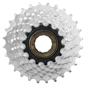 SunRace MFM2A Freewheel - 6V, 14-28T, Chroom