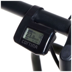 Cortina SportDrive Compact E-bike Display - 36V, Zwart