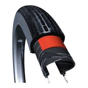 CST BUITENBAND 28X2.00 50-622 METROPOLITAN PALMBAY BREAKER REFLECTIE ZWART/GRIJS