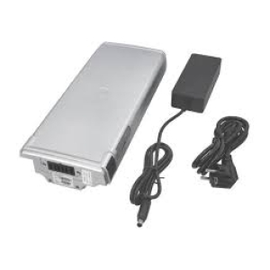 E-Motion Smart CP2 Drager Accu + Acculader - 36V, 10Ah, 350Wh, Zilver