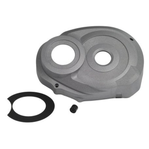 Design-kap Active, links, platinum, incl. afdekkingsring links, zwart en afstandshuls
