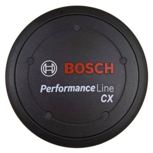 Logo-deksel Performance Line CX, zwart incl. tussenring, wanneer design-kap niet