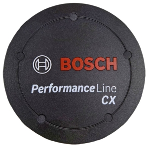 Logo-deksel Performance Line CX, zwart, wanneer design-kap gemonteerd