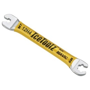 Spaaknippelsleutel IceToolz 12H4 Mavic - geel