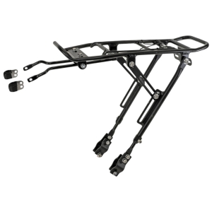 M-Wave One 4 All Verstelbare Bagagedrager, 20-29 Inch, Aluminium, Mat Zwart