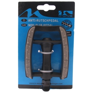 Pedaalset M-Wave anti-slip kunststof - zwart