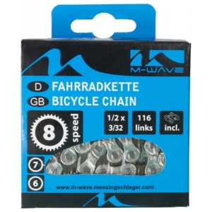 Fietsketting 8 speed 1/2 x 3/32" - 116 schakels