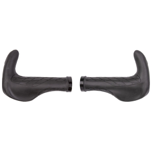 M-Wave Cloud Ergomax Fix BE handvatten / bar-ends 140mm zwart