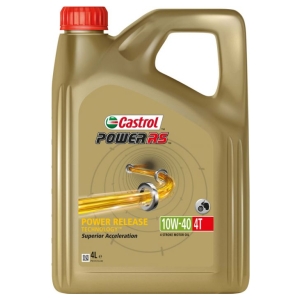 Olie Castrol Power RS 4T 10W-40 - fles à 4 liter
