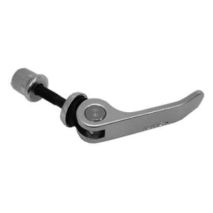 Ergotec zadelpen snelspanhendel M6 x 55mm zilver
