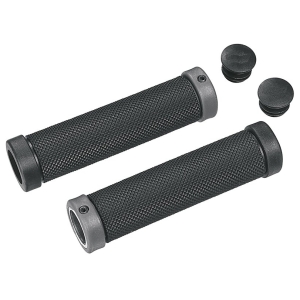 Handvatpaar Ergotec Tokio met klemring - zwart