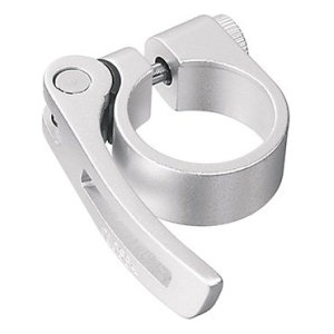 Ergotec SCQ-080 zadelpenklem met snelspanner ø31,8 zilver