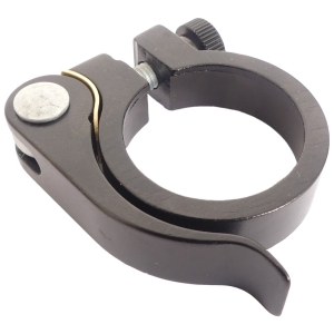 Eegotec SCQ-030 zadelpenklem met snelspanner ø31,8 zwart