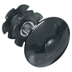 Balhoofdplug Ergotec 1-1/8" - zwart