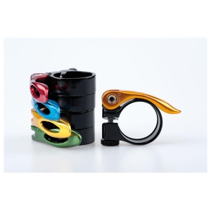 Zadelpenklem SCQ-0100 ø31,8 mm aluminium met