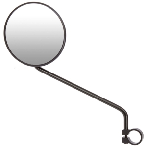 Spiegel M-55L lange Arm 105mm staal - zwart