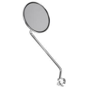 Spiegel M-66L lange arm 95mm staal - chroom