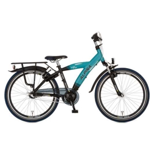 ALPINA Yabber Jongens Pacific Blue Matt - Jet Black 36cm 2021
