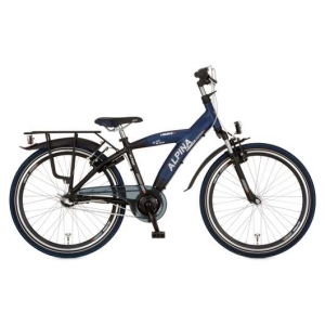 ALPINA Yabber Jongens Sporty Blue Matt - Jet Black M 36cm 2021