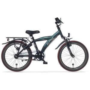 ALPINA Yabber J22 Jongens Pine Green Matt - Vivid Black 33cm 2023