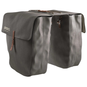 Brooks Brick Lane Dubbele Fietstas 30L Grijs