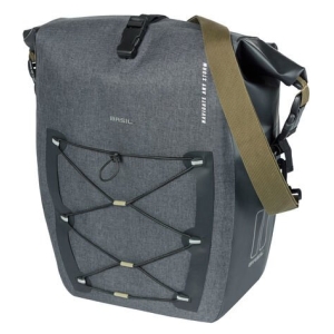 Basil Navigator Storm L Enkele Fietstas 31L Zwart