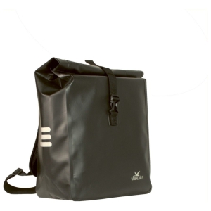 Greenlands Urban Dry Large Rugtas / Enkele Fietstas 18,5L Zwart